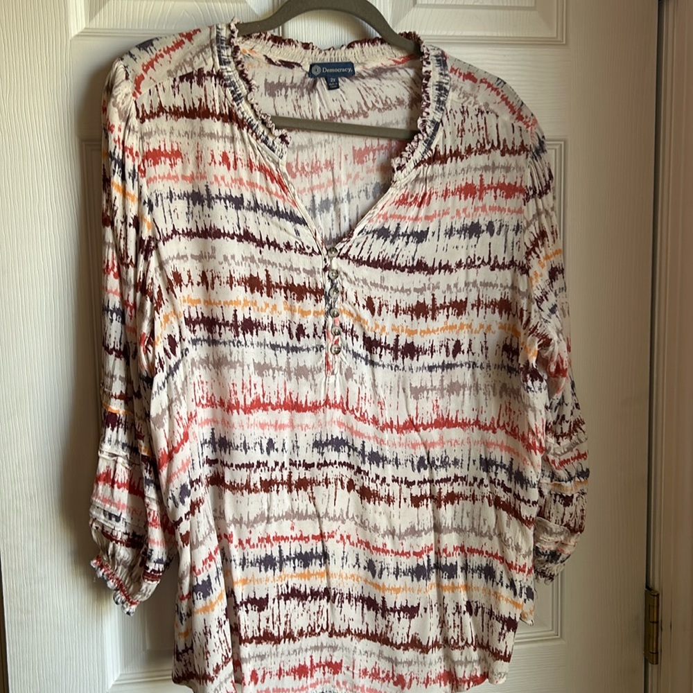 Democracy 2x Rayon blouse